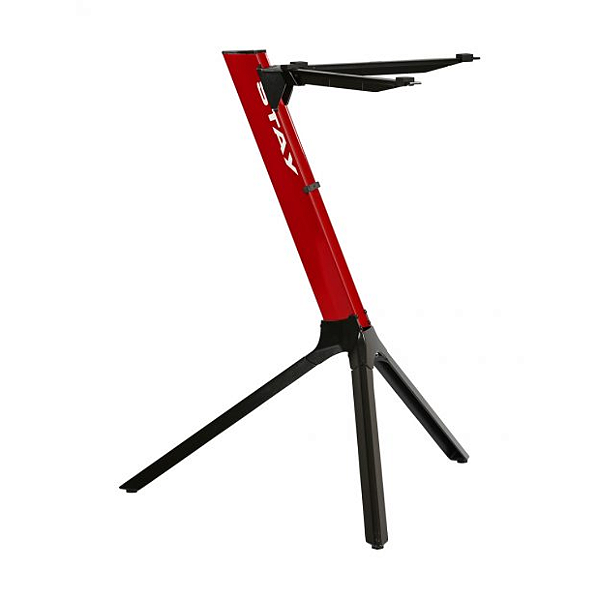 Estante Suporte Teclado Stay Compact  Vermelho C/ Capa