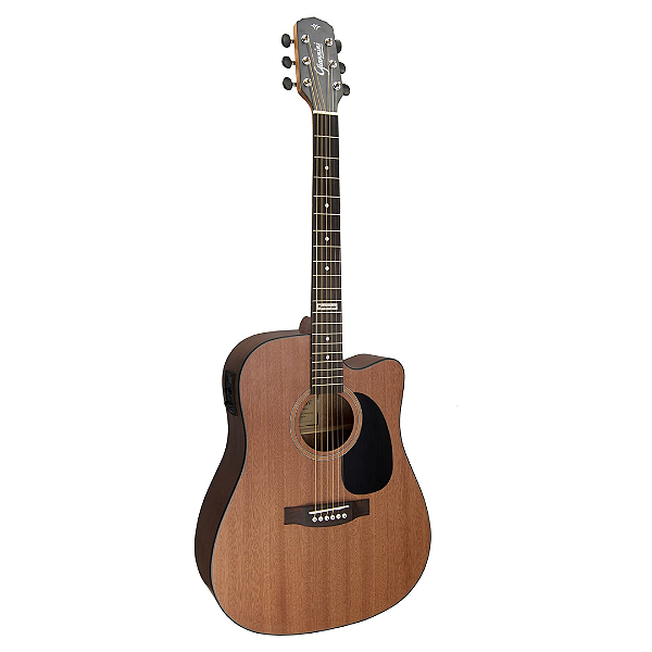 Violão Giannini Eletroacustico GF-1D CEQ Walnut Satin