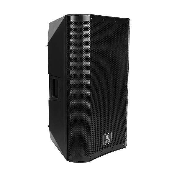 Caixa De Som MakPro Ativa MK-15A-DSP 1200W Bluetooth Preta