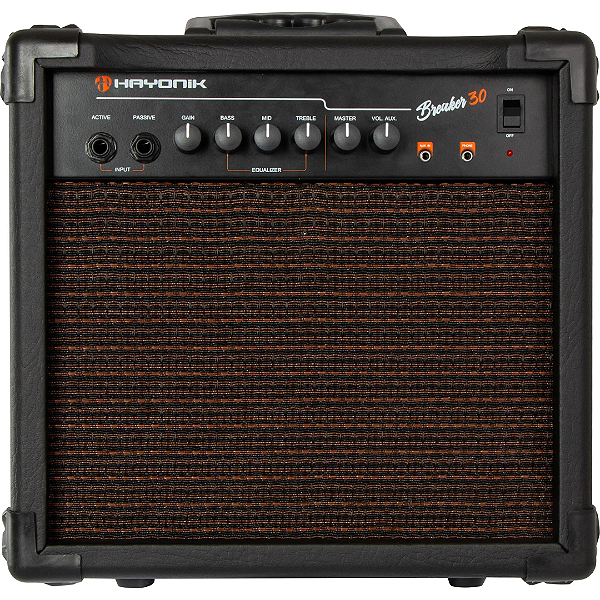 Cubo Para Contrabaixo Hayonik Breaker30 30W Preto