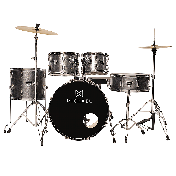 Bateria Michael Trinity Dmt220 Bumbo 20" Dark Gray (GY)