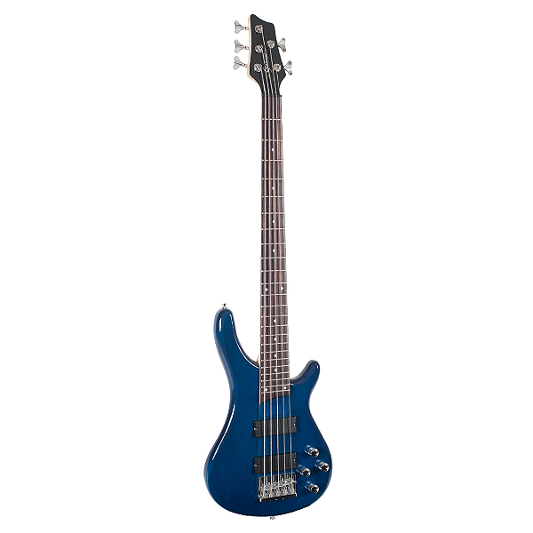 Contrabaixo Giannini Ativo 5C GB-205A Translucent Blue