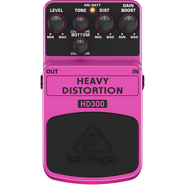 Pedal para Guitarra Behringer HD300 Heavy Distortion