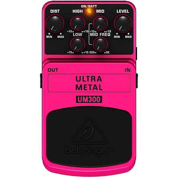 Pedal para Guitarra Behringer UM300 Ultra Metal