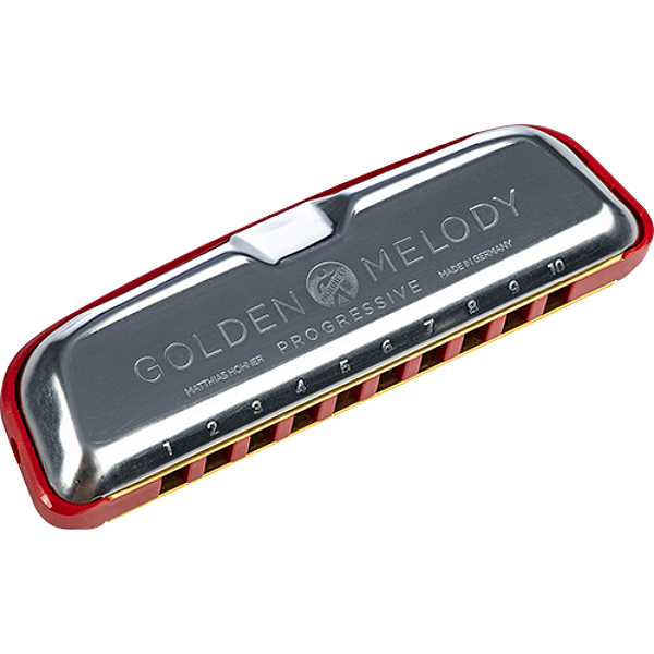 Gaita Hohner Golden Melody Progressive em Dó (C)
