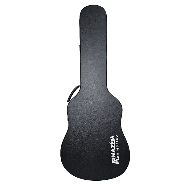 Case Armazém Do Músico Para violão Folk Preta