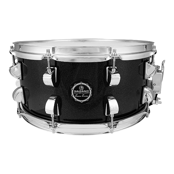 Caixa Nagano Snare Series 14X6.5 EBS Preto Brilhante