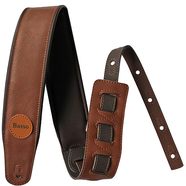 Correia Basso Couro CLA 25 Luxo Marrom
