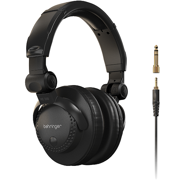 Fone de Ouvidos Behringer Para Dj HC-200 Preto