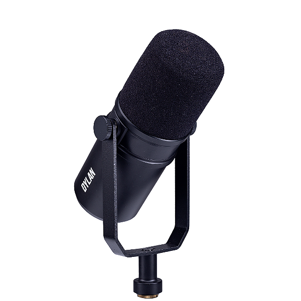 Microfone Dylan Dinâmico Para Podcast DM-7