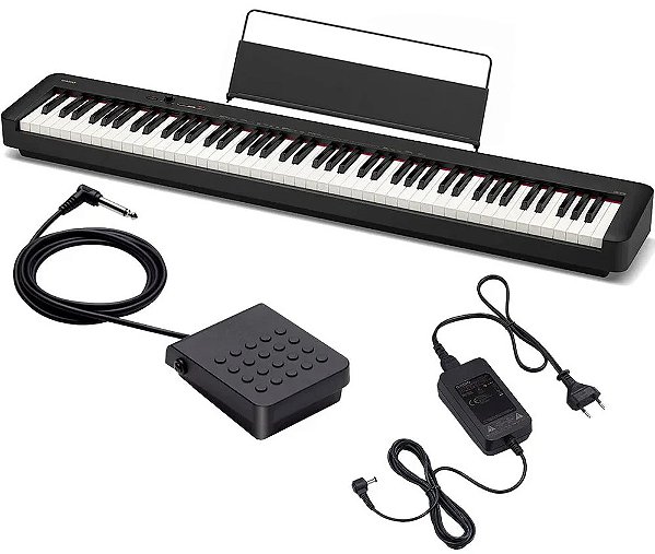 Piano Digital Casio Stage CDP-S110BK 88 Teclas Preto