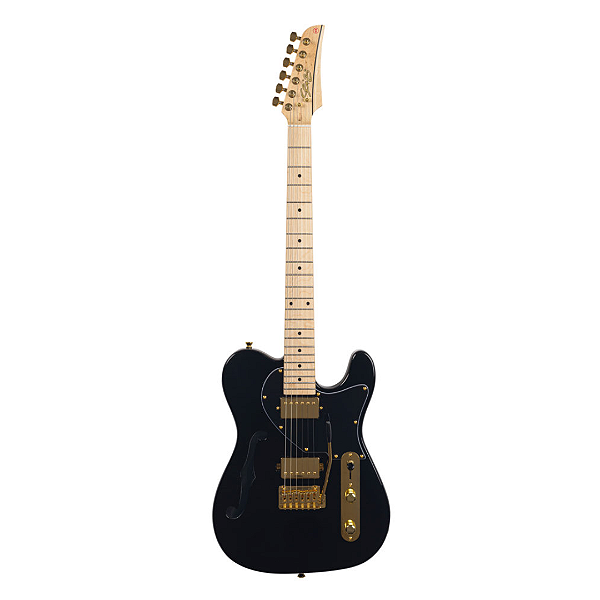Guitarra Seizi Katana Kabuki HH – Black Gold