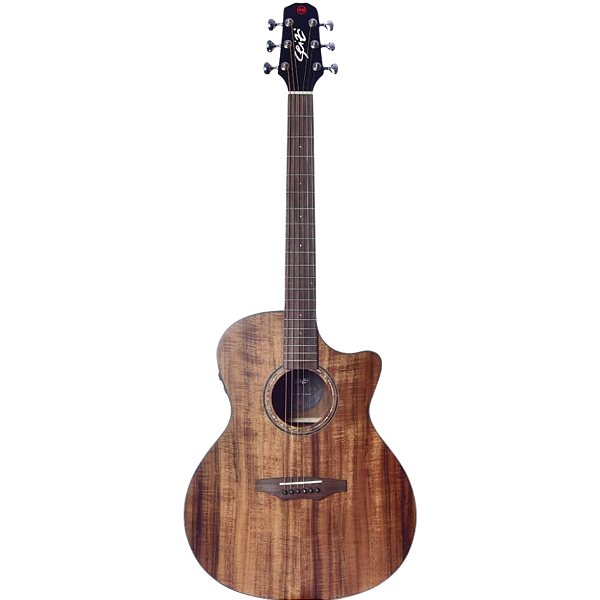 Violão Eletrico Seizi Supreme Mirai Ruy Cutway Koa C/ bag