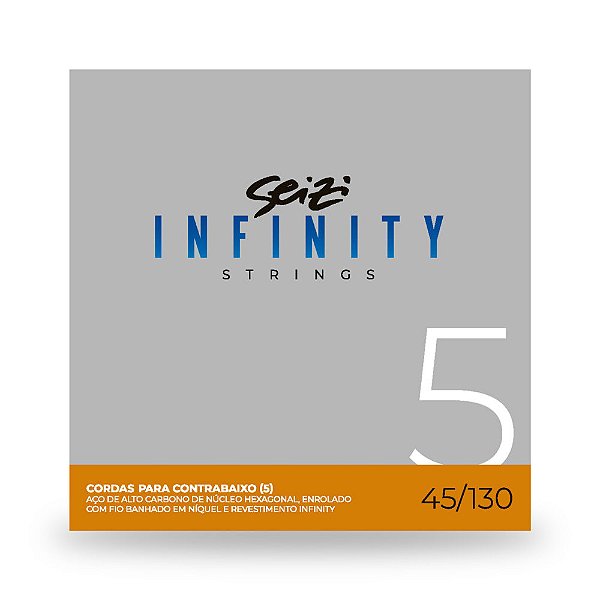 Encordoamento Seizi 0.45 para Contrabaixo 5 Cordas Infinity