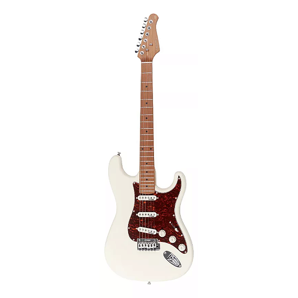 Guitarra Benson Stratocaster Hardy 901 OW/TT Olympic White C/Bag