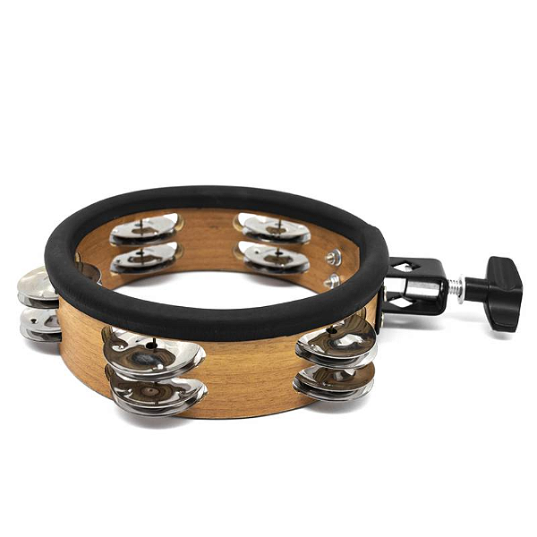 Pandeirola Torelli Com Clamp Madeira TP-334