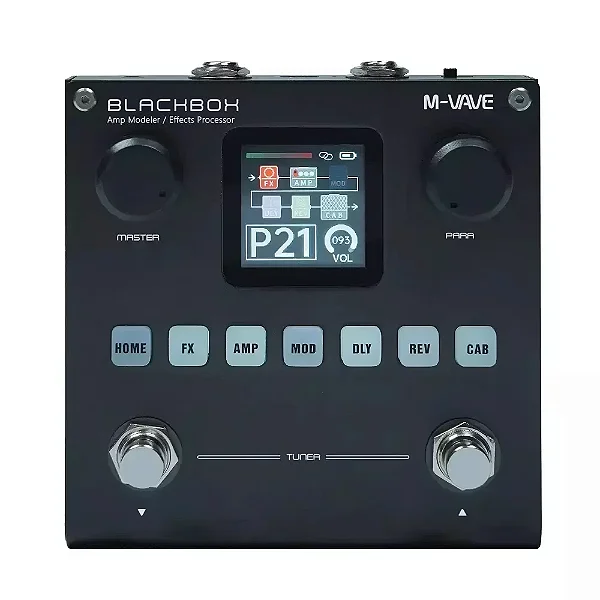 Pedal Multiefeitos M-vave Blackbox