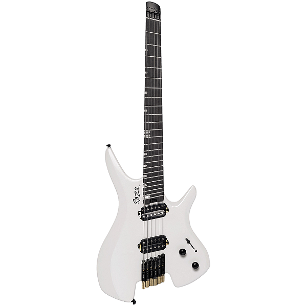 Guitarra Michael Raze GMR500 Headless White Pearl