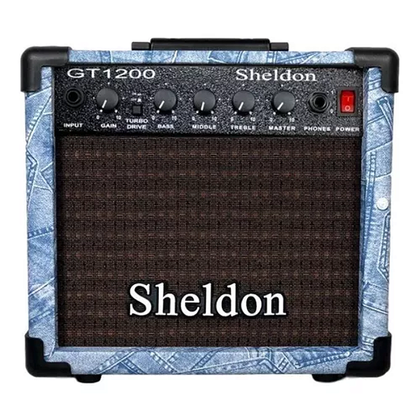 Amplificador Sheldon Para Guitarra GT1200 15W Jeans