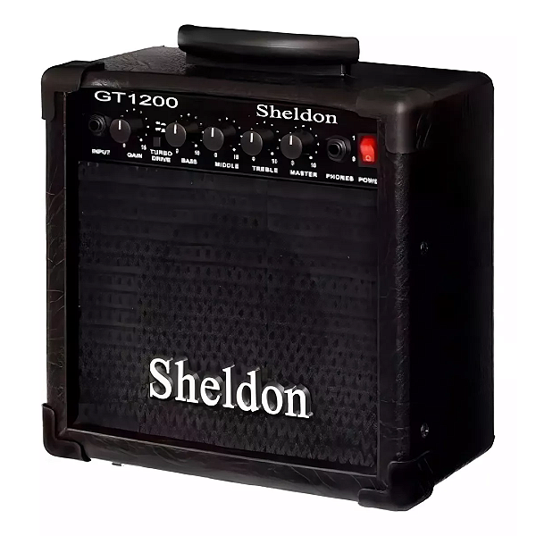 Amplificador Sheldon Para Guitarra GT1200 15W Preto