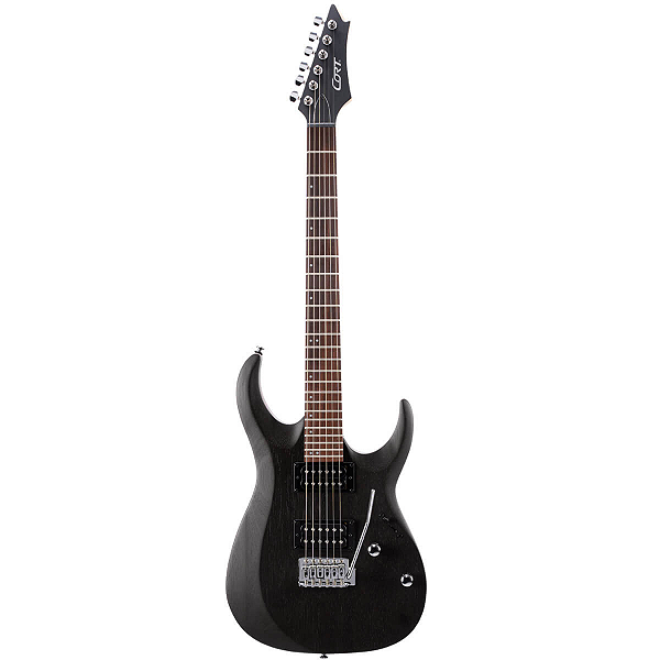 Guitarra Cort X100 Open Pore Black