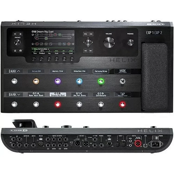 Pedaleira Para Guitarra Line 6 Helix Floor