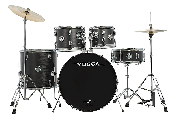 Bateria Acustica Vogga Pulse VPD222 Bumbo 22'' Matte Black