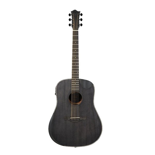 Violão Tagima Eletroacustico TBW-300 BK Folk HC Okoume Preto
