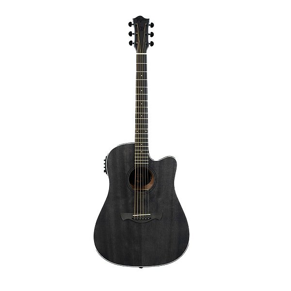 Violão Tagima Eletroacustico TBW-200 BK Okoume Preto