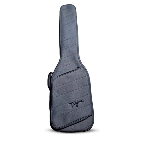 Capa Tagima Gig Bag Para Contrabaixo 20mm Sólida Cinza