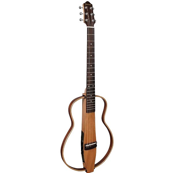Violão Eletrico Giannini Roadman GRMS-N Aço Natural C/ Bag