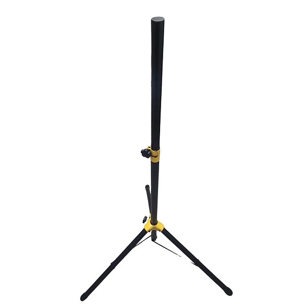 Suporte MXT Tripe Para Caixa De Som CXP-502 Preto/Amarelo