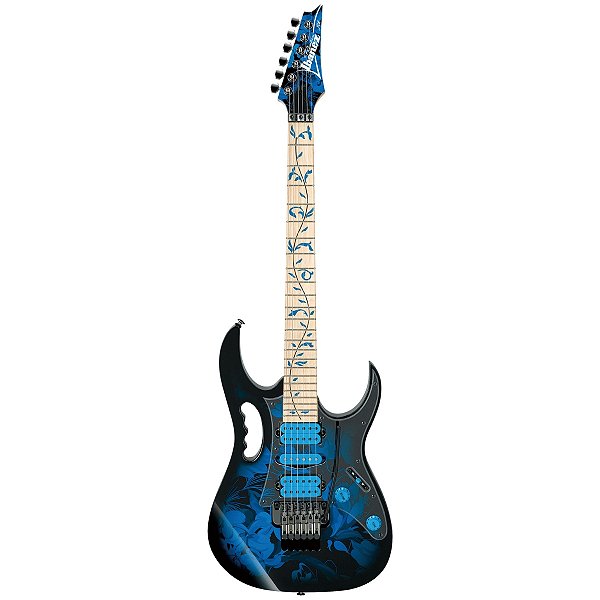 Guitarra Ibanez Steve Vai JEM Blue Floral JEM77P-BFP