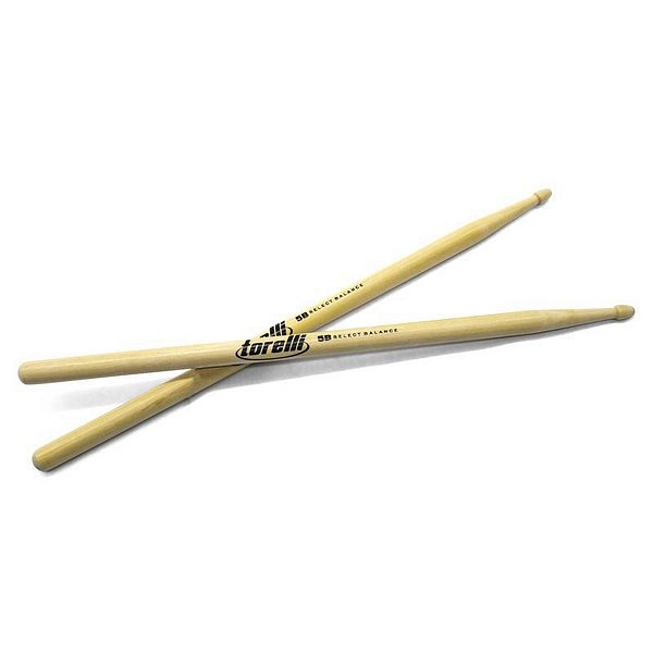 Baqueta Torelli Ponta de Madeira 5A Marfim (Par) TQ-203