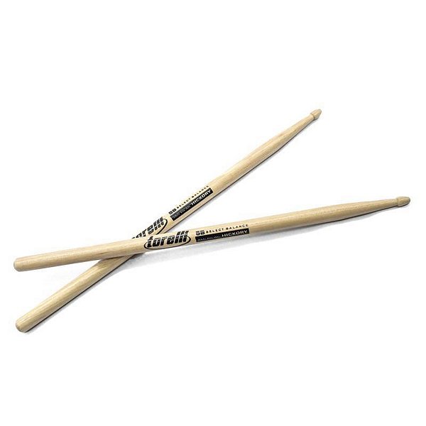 Baqueta Torelli Balanceada 5B Hickory (Par) TQ-702