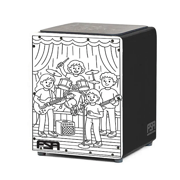 Cajon FSA Kids FK19 Colorir
