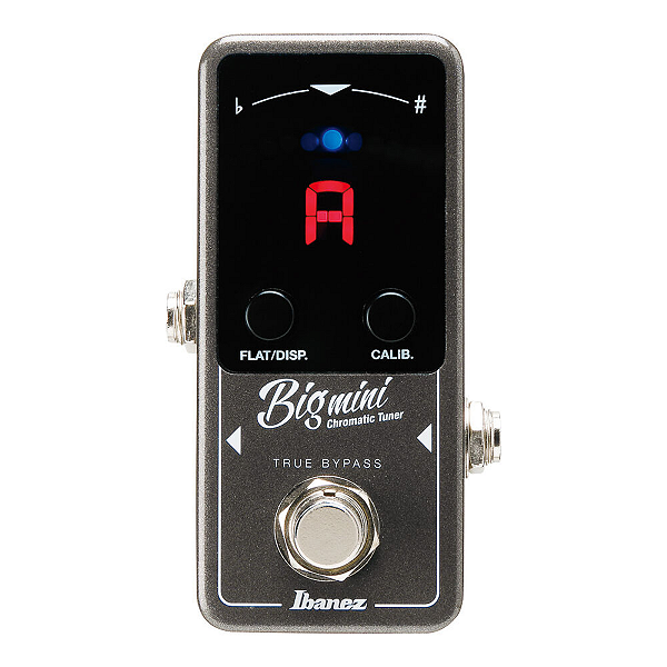 Pedal Ibanez Afinador Cromático Para Instrumentos Mini Series BIGMINI