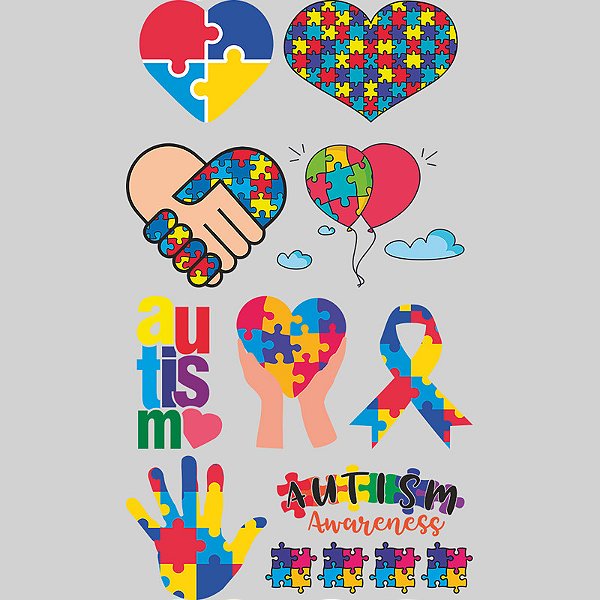 Impressão - 11 (Autismo) OBS: APÓS A COMPRA ENVIAR O PEDIDO NO BOTÃO DO WHATSAPP ↓