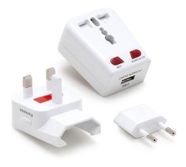 Adaptador Universal P/ Viagens Dl Auv-002 C/ Entrada Usb