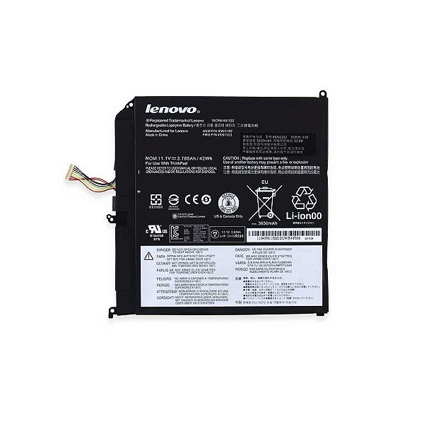 Bateria Tablet Thinkpad X1 Helix 11.1V 3.785Ah 3650mAh 45N1103