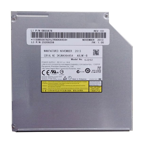 Leitor Ata Driver Cd Dvd Rw Uj262
