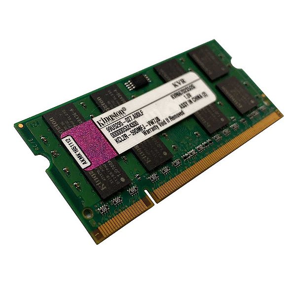 Memória Kingston 2GB DDR2 667Mhz SoDimm 5300