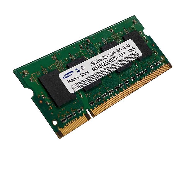 Memória Notebook 1GB DDR2 800Mhz Sodimm 6400