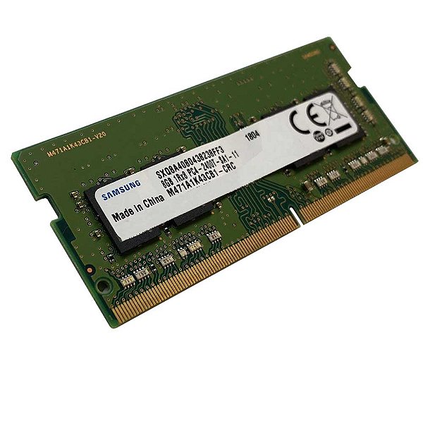 Memória Notebook 8Gb DDR4 Sodimm 2400Mhz