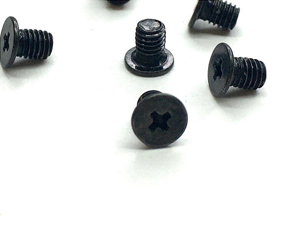 Parafusos P/ Notebook M3 X 4mm Com 100 Unidades