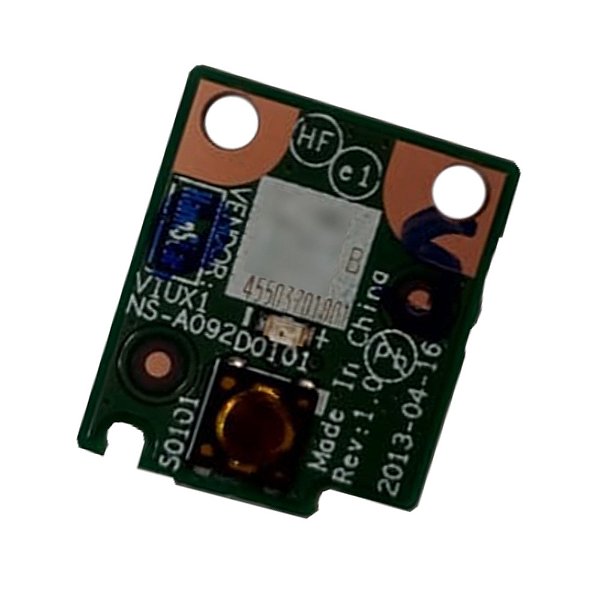 Placa Botão Power Notebook Thinkpad X240 X250 X260 NS-A092D0101