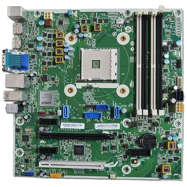 Placa Mãe Hp Elitedesk 705 G3 Ddr4 Am4 Atx 854432-201