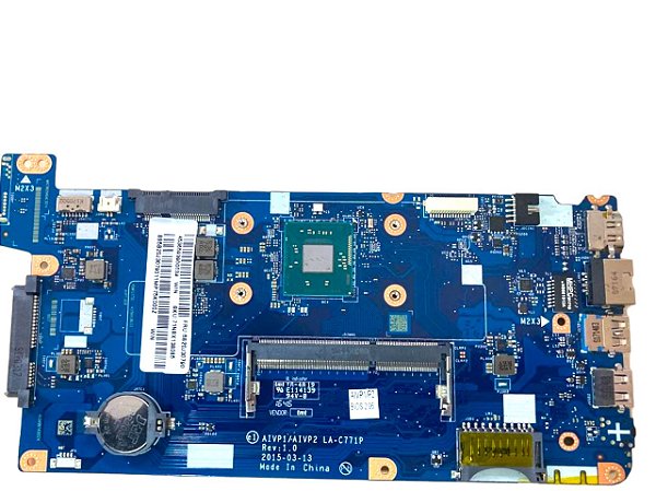 Placa Mae Lenovo Ideapad 100-14 La-c771p N2840 Ddr3l