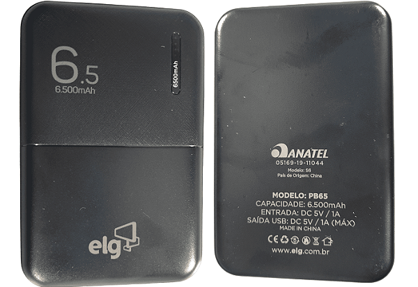 PB65 - POWER BANK 6500MAH - LE