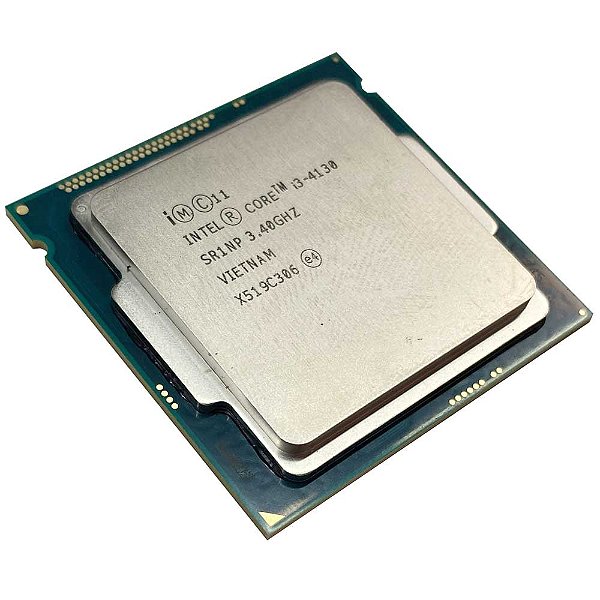 Processador CPU Gamer Core i3-4130  2 núcleos e 3.4GHz DDR3 SR1NP